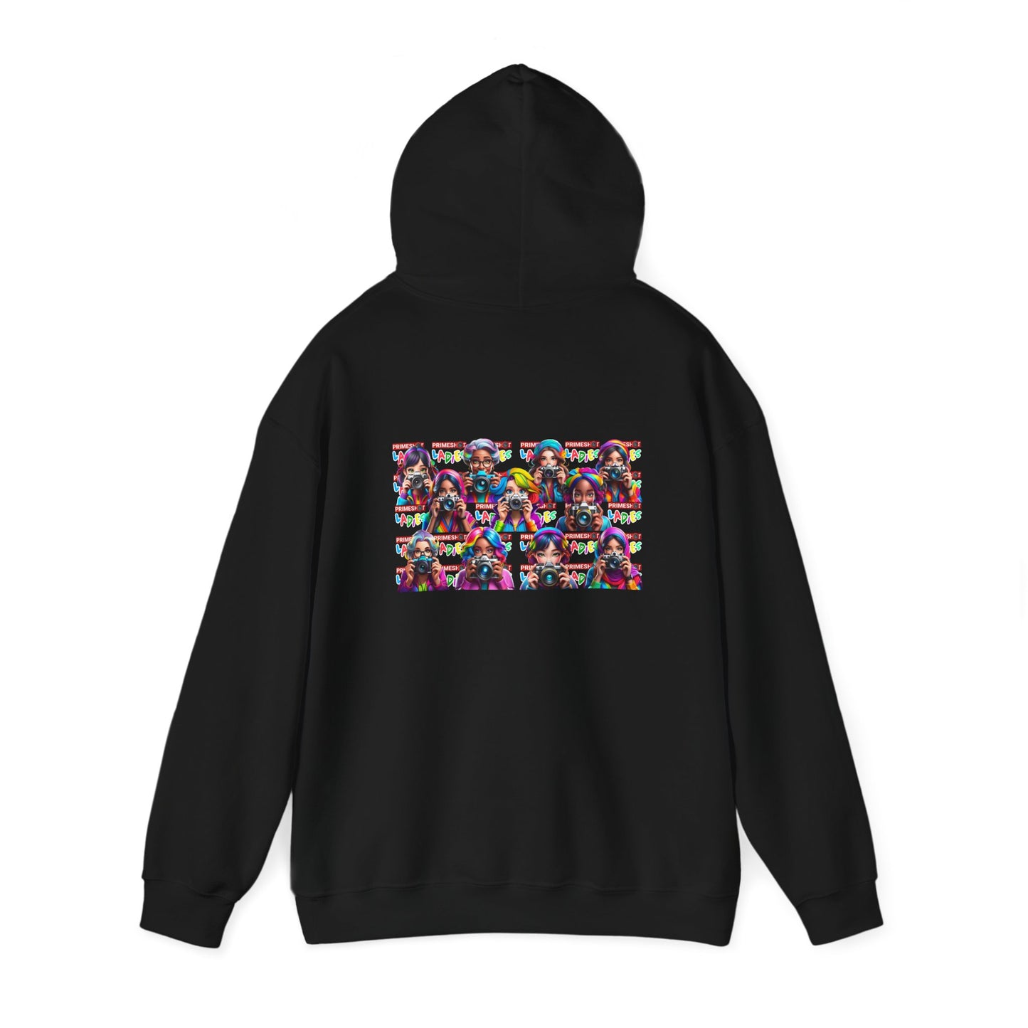 PrimeshotLadies Hoodie – Style & Comfort - Black or White