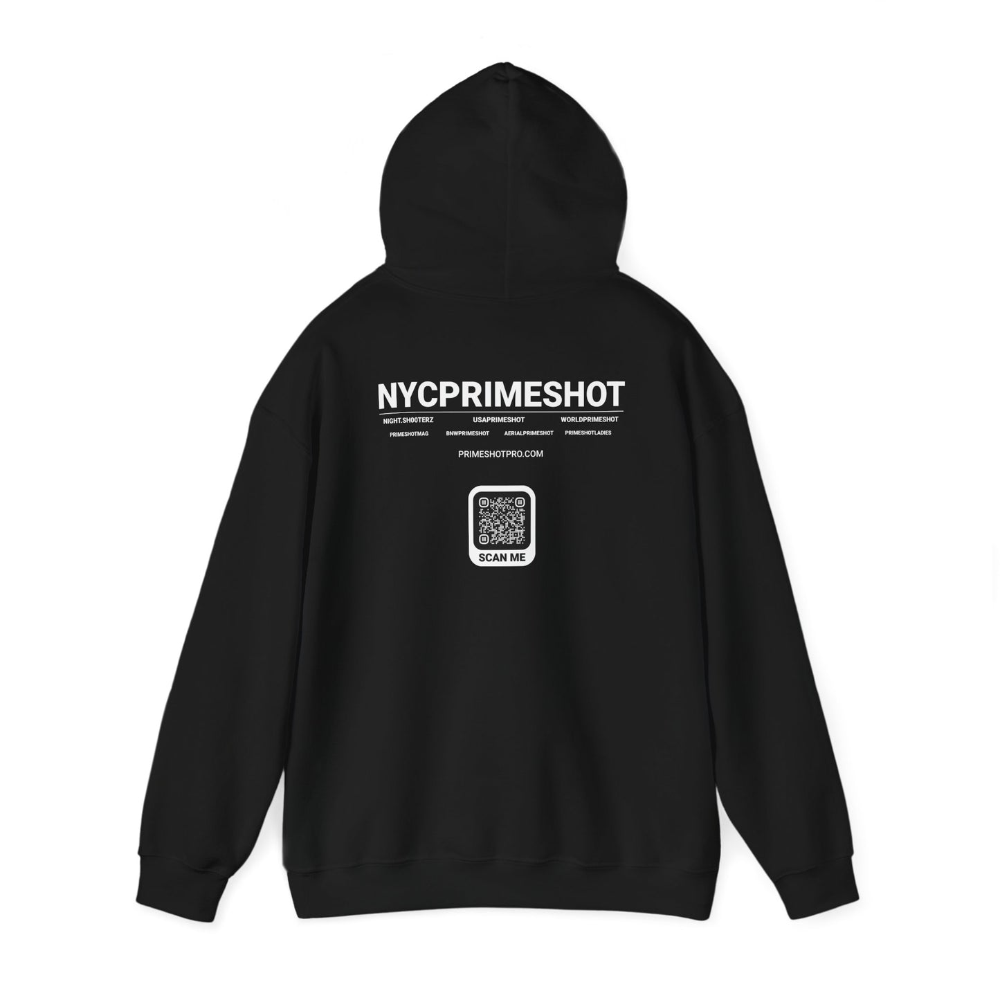 Bright & Bold NYCPrimeShot Hoodie – Black