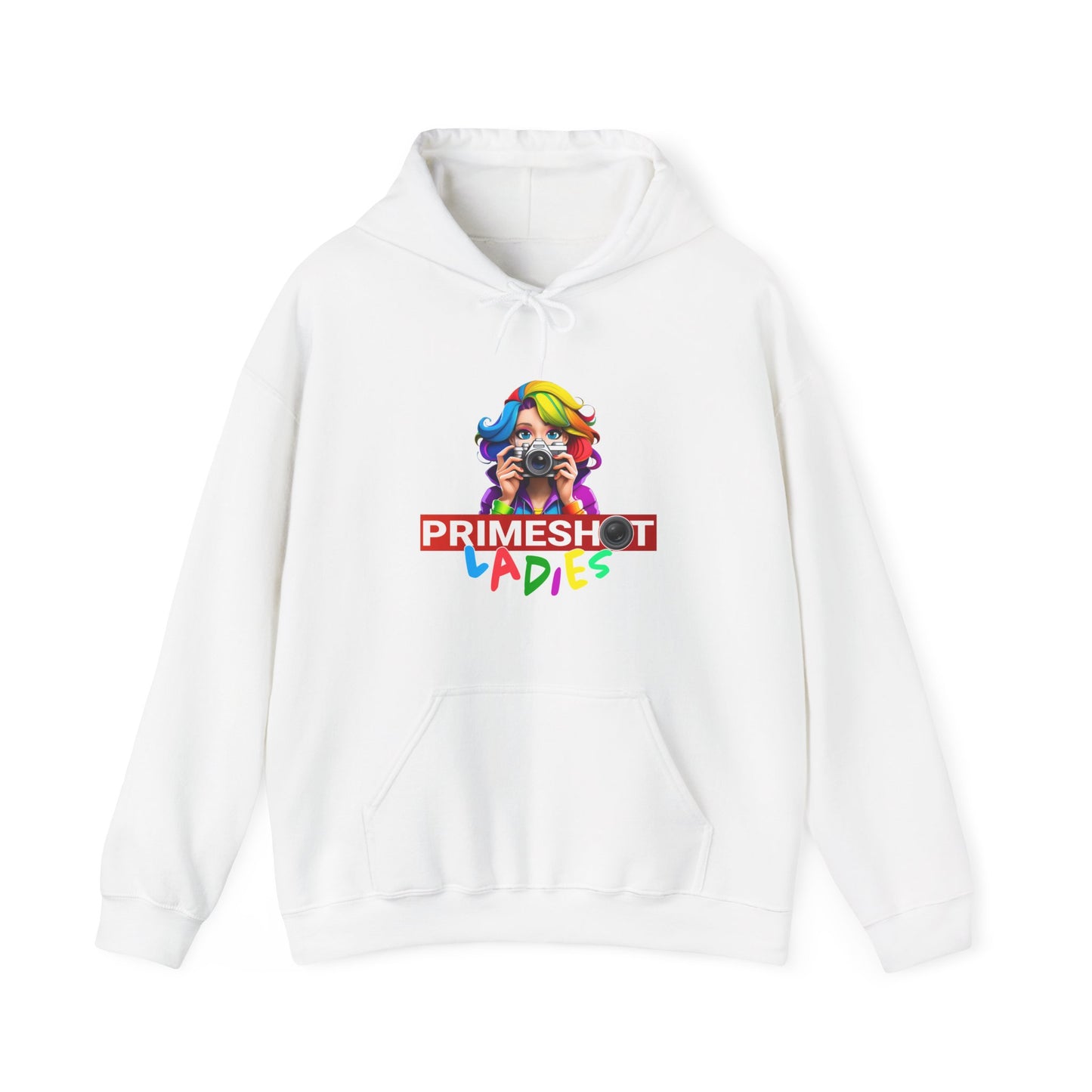 PrimeshotLadies Hoodie – Style & Comfort - Black or White