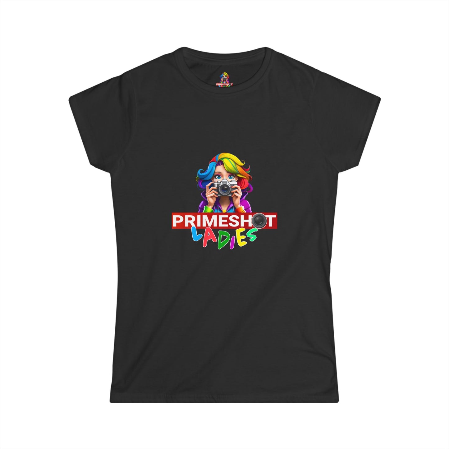 PrimeShotLadies Exclusive T-shirt - Black or White