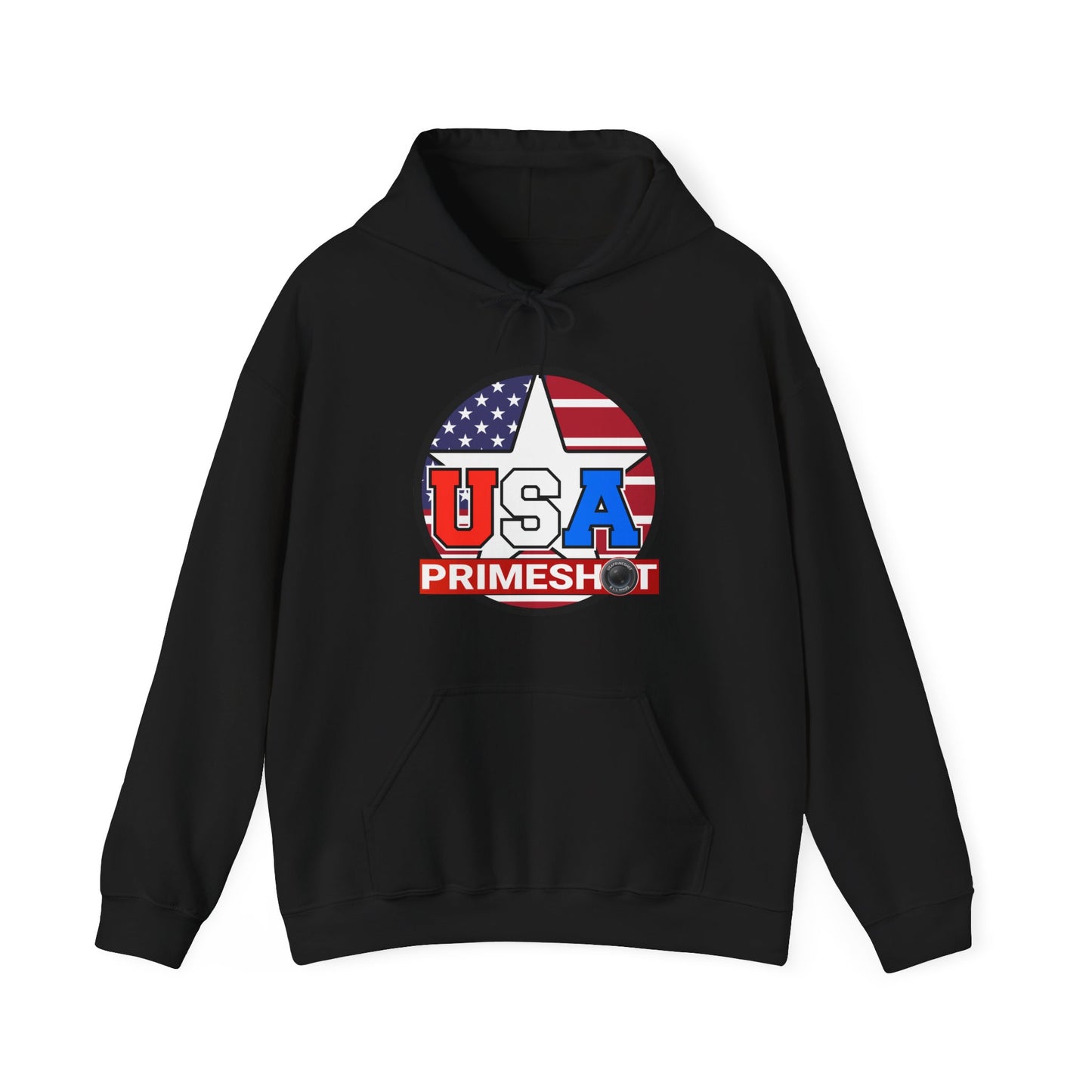USAPrimeShot Hoodie – Bold Style & Comfort - Black