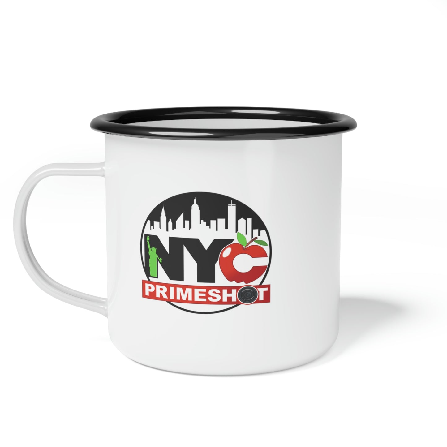 NYCPrimeShot Enamel Camp Cup