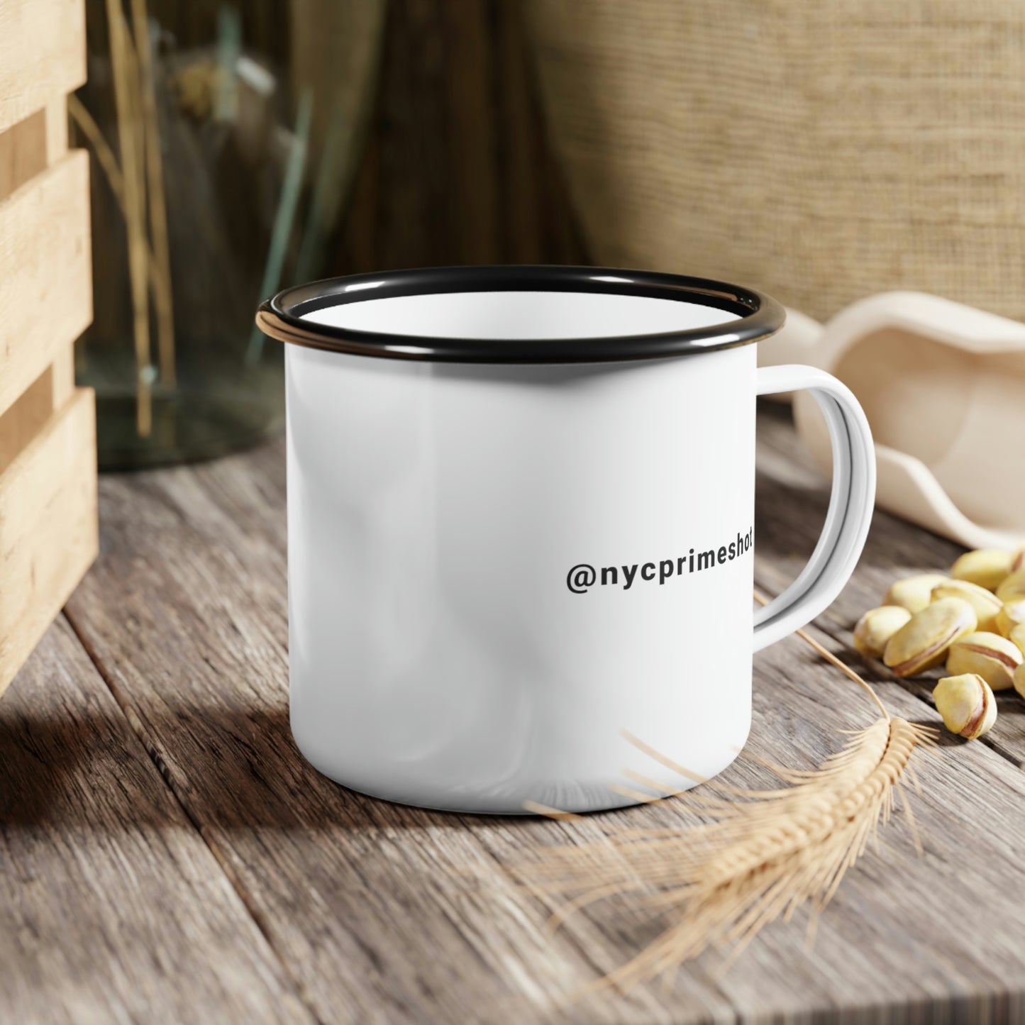 NYCPrimeShot Enamel Camp Cup