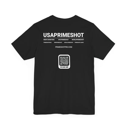 Bright & Bold USAPrimeShot T-Shirt - Black